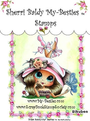 My Besties - Clear Stamp - Butterfly Betsy