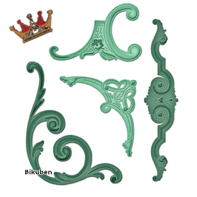 Spellbinders - Shapeabilites - Gold Corbels and Accents 