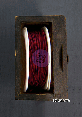 Prima - Wire Thread - Rose Red  (metervis)