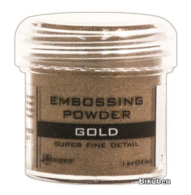 Embossing Pulver - Super Fine Detail - Gold
