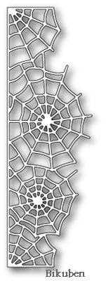 Poppystamps - Dies - Spider Web Border