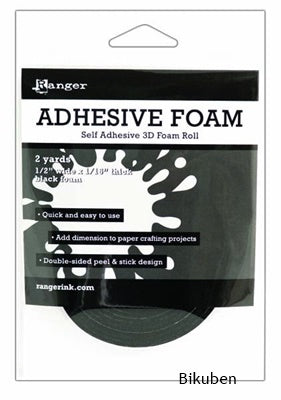 Ranger - Adhesive - Black Foam Roll