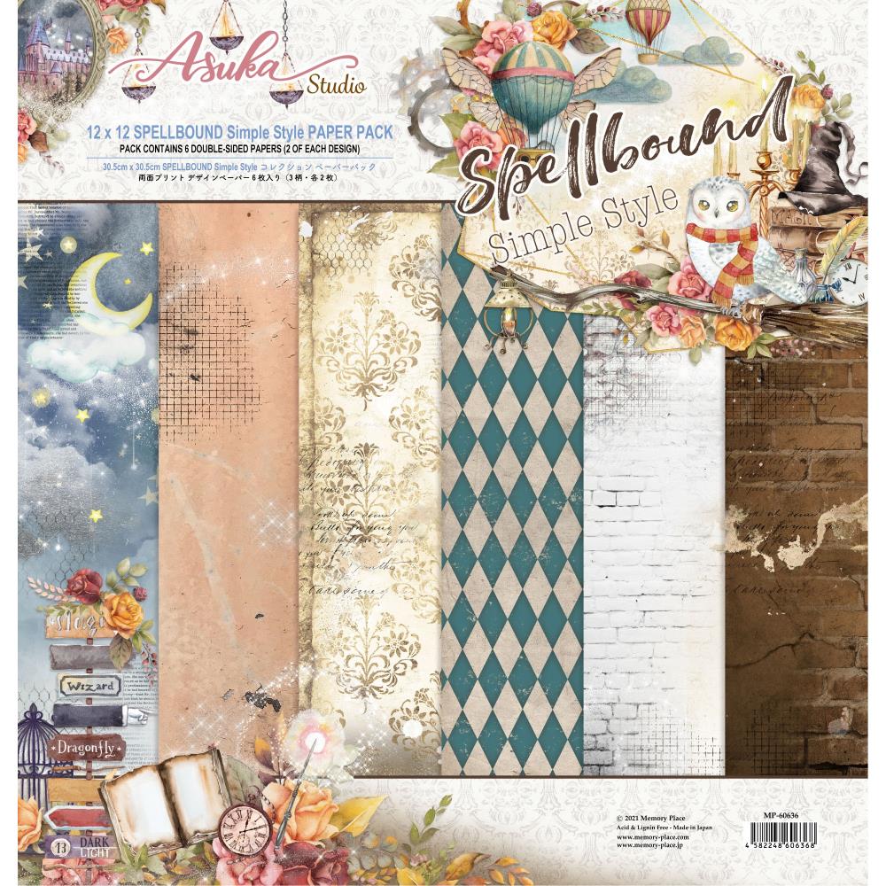 Asuka Studio - Spellbound - Simple Style Collection pack -  12 x 12"