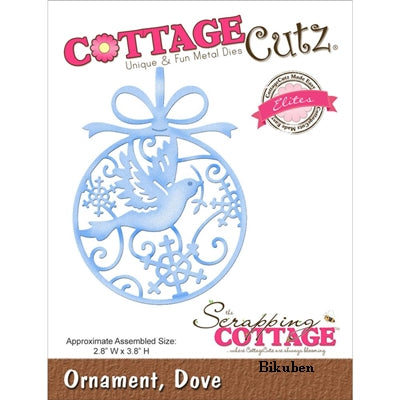 CottageCutz - Dove Ornament Dies