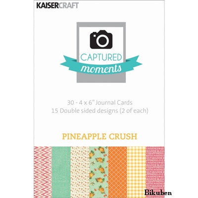 KaiserCraft - Captured Moments - Cards 6x4" - Pinapple Crush