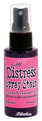 Distress Spray Stain: Picked Rasberry