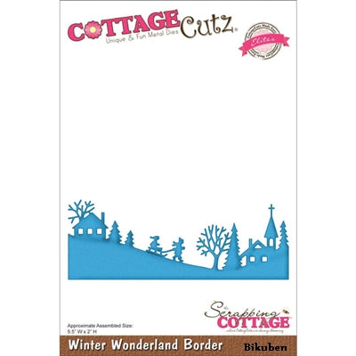 CottageCutz - Winter wonderland Border Dies