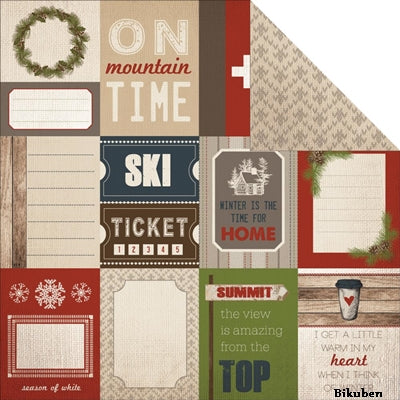 Carta Bella - Warm & Cozy - Journaling Cards 12x12"