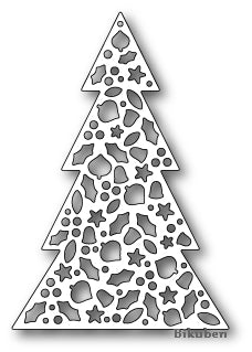 Poppystamps - Dies - Cookie Cutter Tree