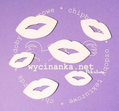 Wycinanka - Chipboard - Kiss