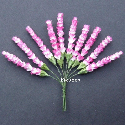 Wild Orchid - Heather Stems - Rosy Pink 2-Tone