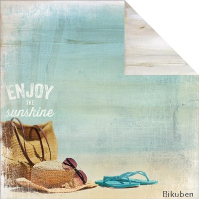 KaiserCraft - Sandy Toes - Sunshine 12x12"
