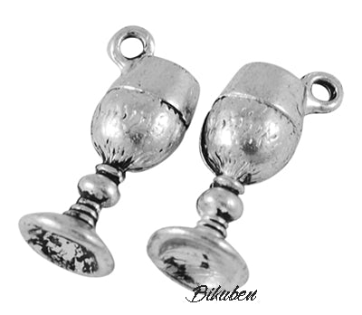 Charms - Antique Silver - Goblet