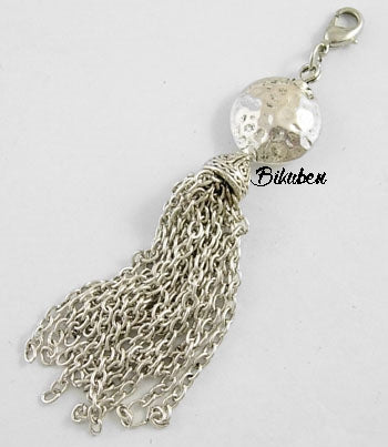 Charms - Antique Silver - Tassel