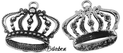 Charms - Antique Silver - Royal Crown