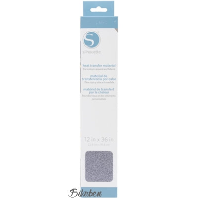 Silhouette - Heat Transfer - Glitter - Silver