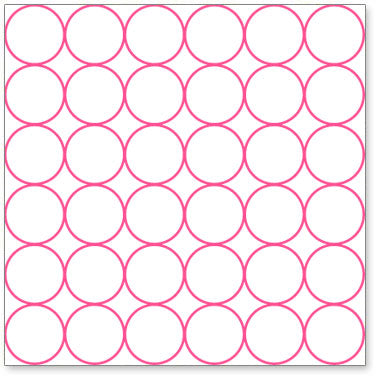 Hambly: Chic Circles, Pink Overlay