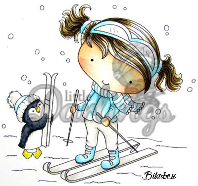 Little Darlings - CandiBean - Can I Ski too?