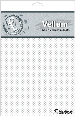Ruby Rock-it - Vellum - A4 - Dots