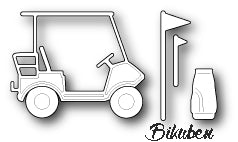 Memory Box - Clubhouse Golf Cart Die