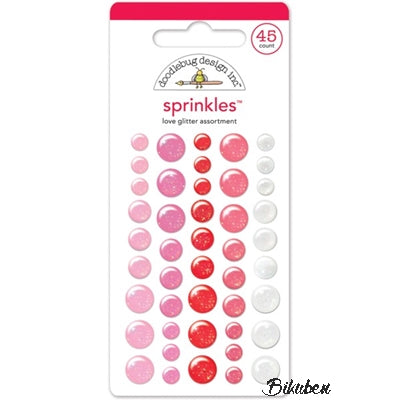 Doodlebug - Sprinkles - Love Glitter