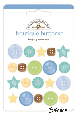 Doodlebug - Boutique Buttons - Baby Boy