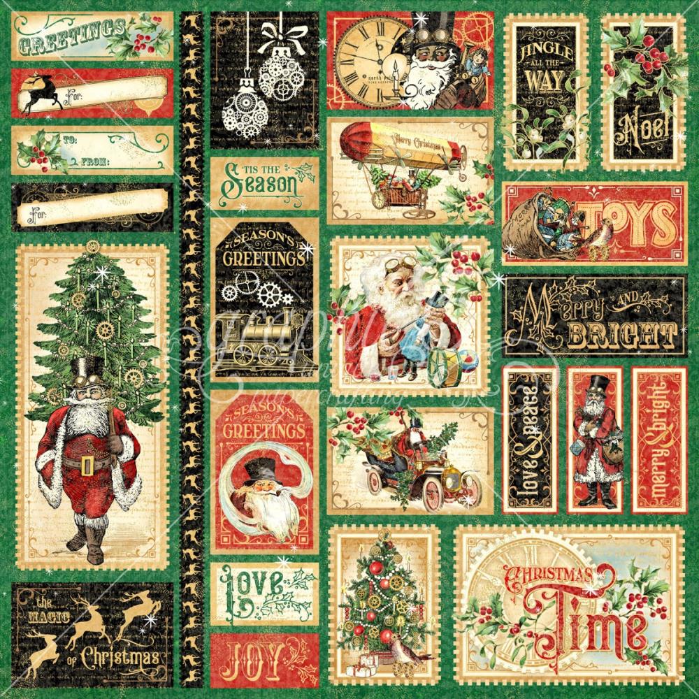 Graphic 45 - Christmas time - Jingle all the way -  12x12"