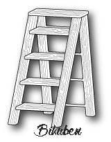 Poppystamps - Dies - Garden Step Ladder