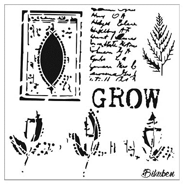 The Crafter's Workshop - Grow Page Template 6x6"