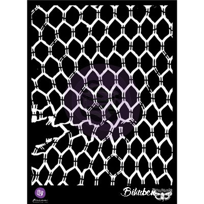 Prima - Stencil - Chicken Wire 6x9"