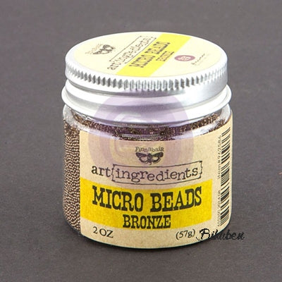 Prima - Art Ingredients by Finnabair - Micro Beads - Bronze