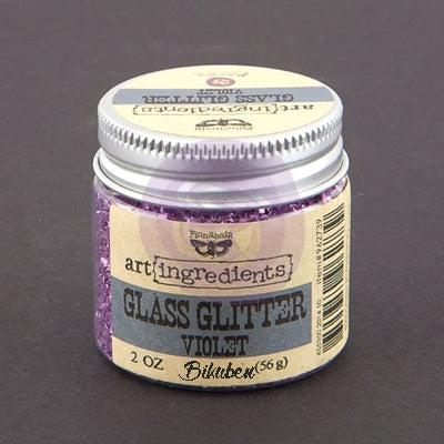 Prima - Art Ingredients by Finnabair - Glass Glitter - Violet
