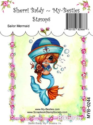 My Besties - Clear Stamp - Sailor Mermaid
