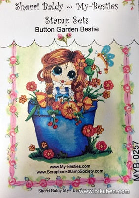 My Besties - Clear Stamp - Button Garden Bestie