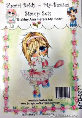 My Besties - Clear Stamp - Blakely Ann Here's My Heart