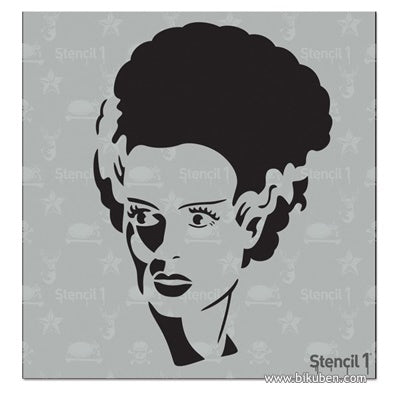 Stencil 1 - Stensil - Bride of Frank 6x6"