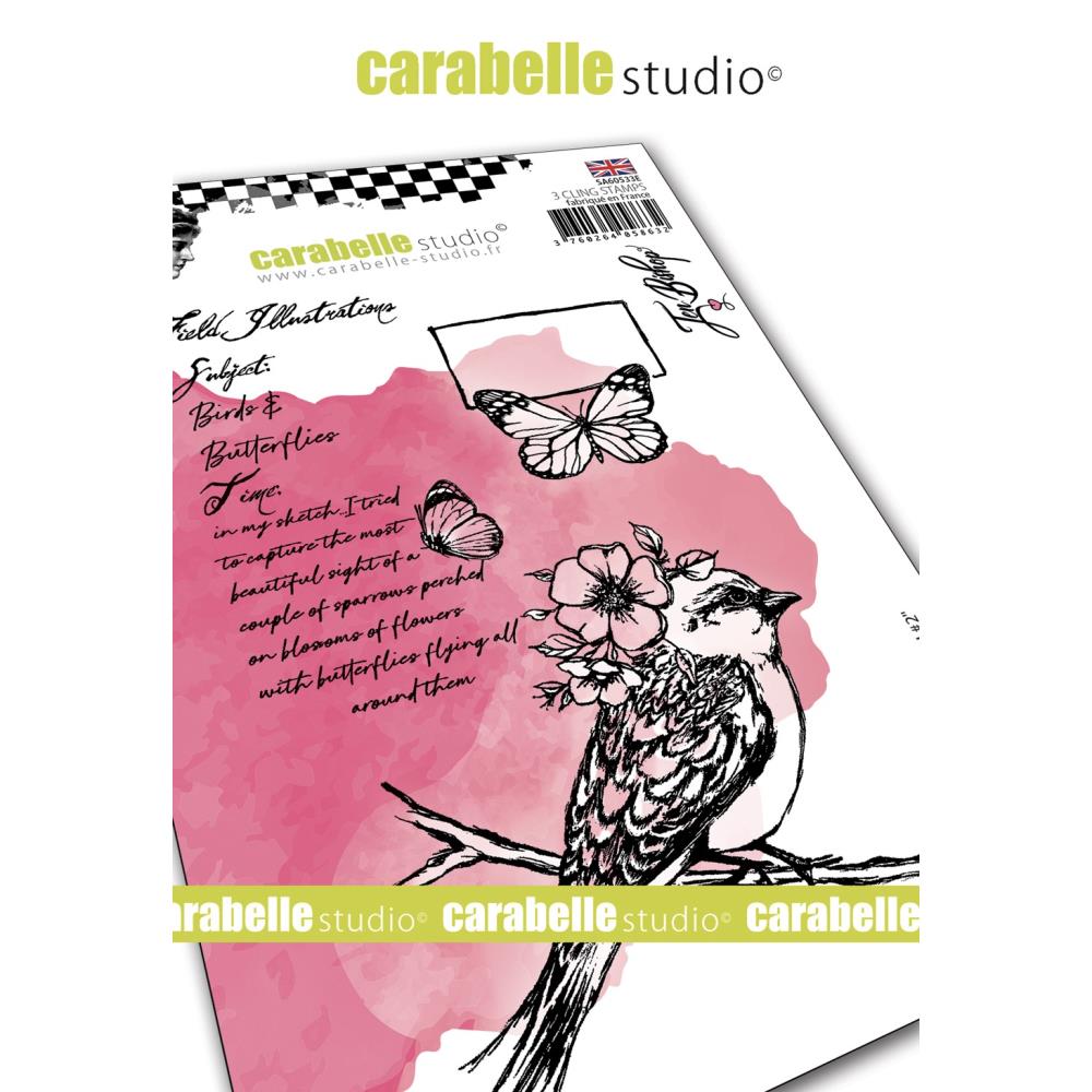 Carabelle - Cling Stamps - Field Bird #2