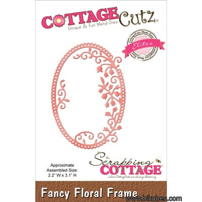 CottageCutz - Floral Frame Dies