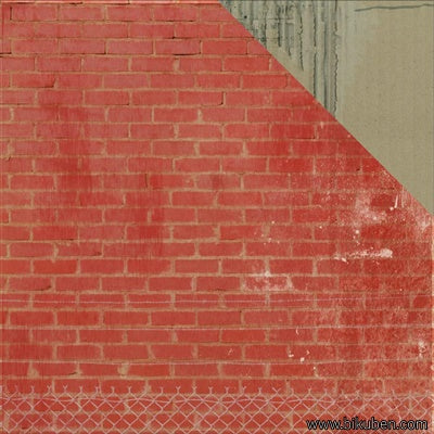 KaiserCraft - Scrap Yard - Brick Wall 12x12"