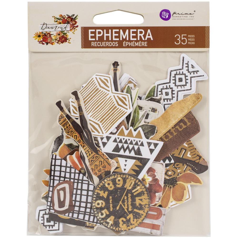 Prima - Diamond - Ephemera Diecuts