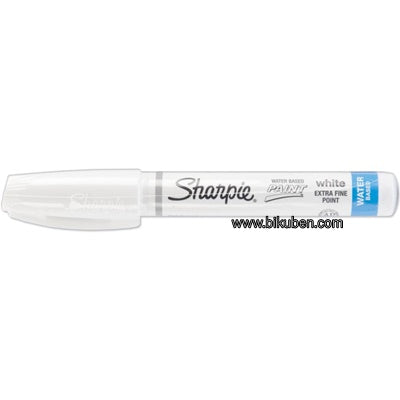 Sharpie - Poster Paint Marker - White - Extra Fine tip