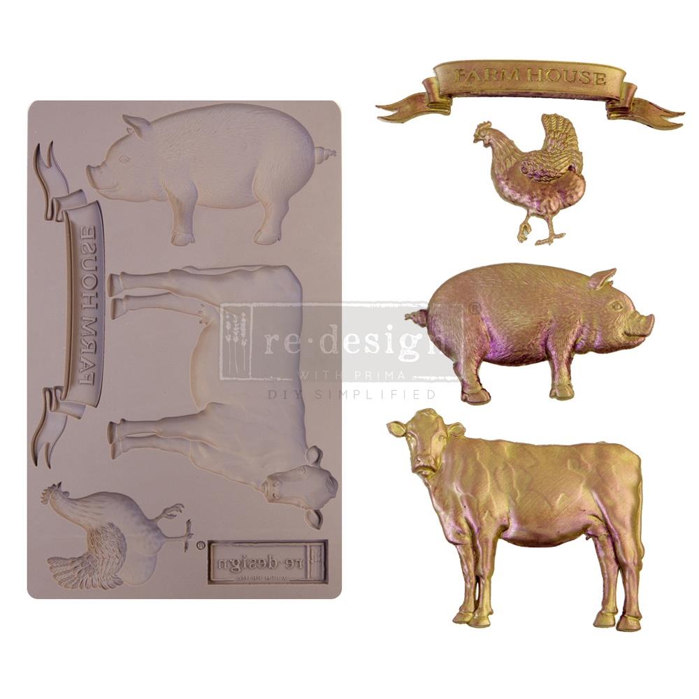 Prima - Redesign Mould - Farm Animals