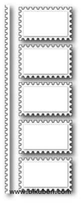 Memory Box - Postage Strip Die