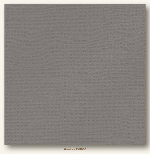 My Colors Cardstock - Glimmer - Granite 12x12"
