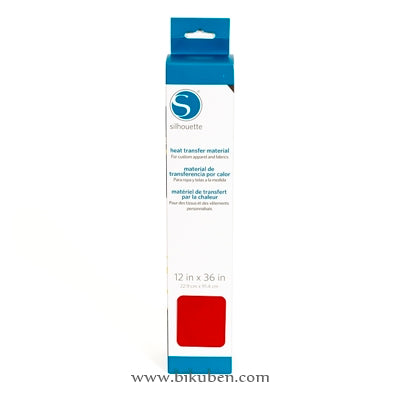 Silhouette - Heat Transfer Material - Smooth - Red BULK