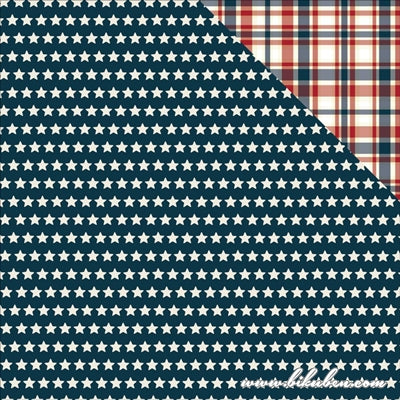 Echo Park - Stars & Stripes - Stars 12x12"