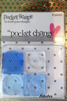 Heidi Grace: lis acrylic pocket change - blue