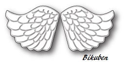 Memory Box: Emossed Angel Wings