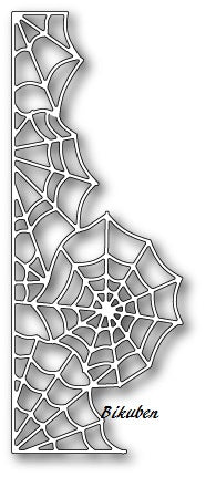 Memory Box: Spider Web Border
