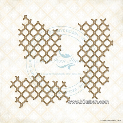 Blue Fern Studios - Chipboard - Mesh Bits 